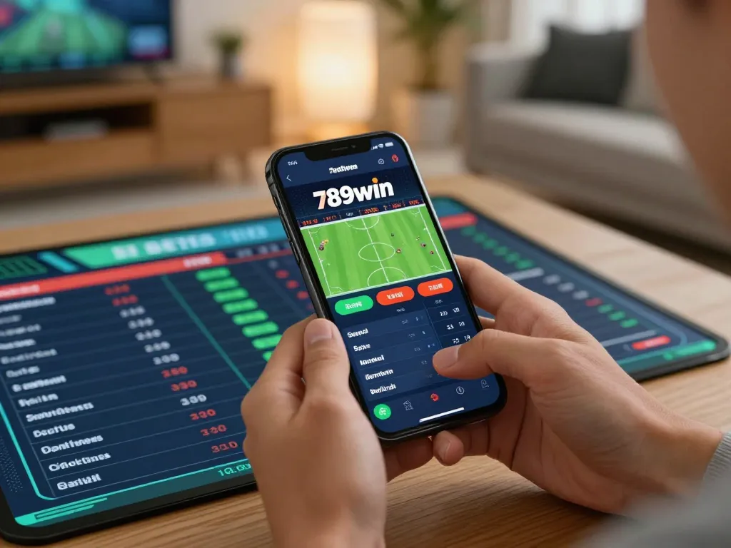 Experience thrilling live betting at 789win with an engaging app interface and sports statistics.