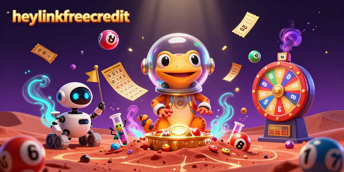 Experience heylinkfreecredit with a lively Martian casino scene filled with lottery excitement.