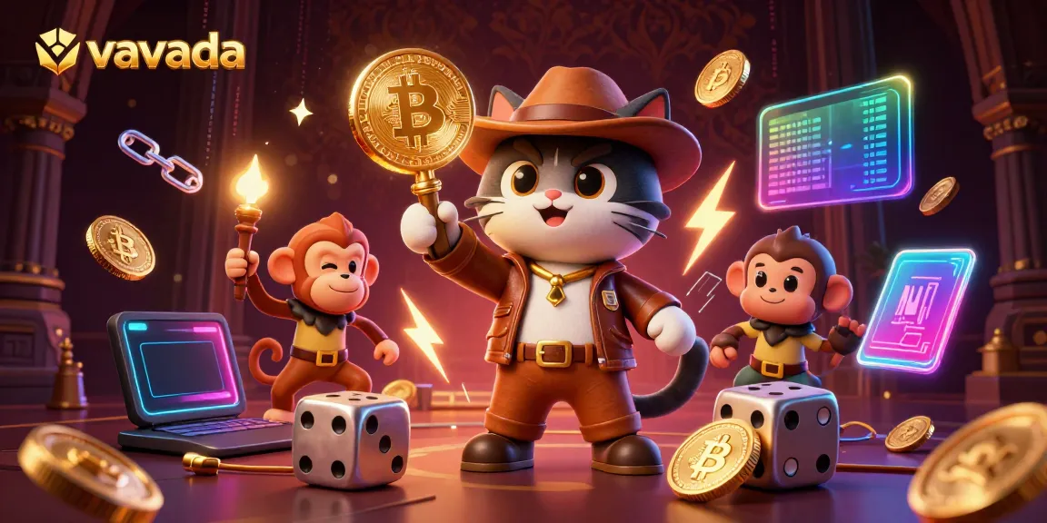 Experience thrilling wins at Vavada with a vibrant casino adventure illustration.