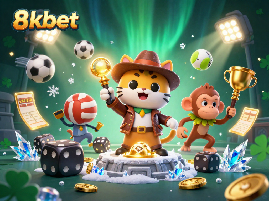 Engage with thrilling games at 8kbet while discovering treasures in a captivating 3D casino adventure.