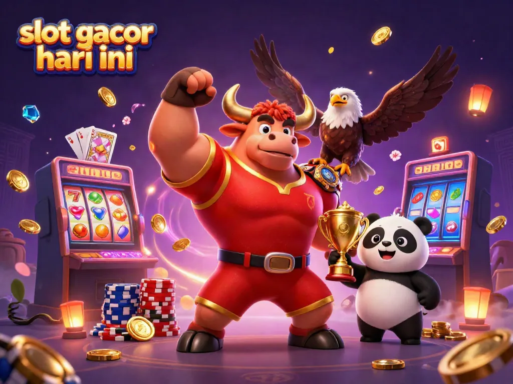 Menggenggam keberuntungan dengan slot gacor hari ini, simbol kemenangan di kasino digital.