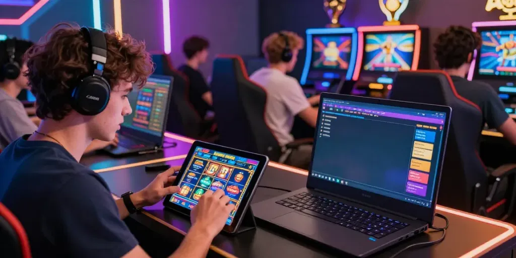 A80 online gaming players engaging with vibrant platforms showcasing excitement and variety.