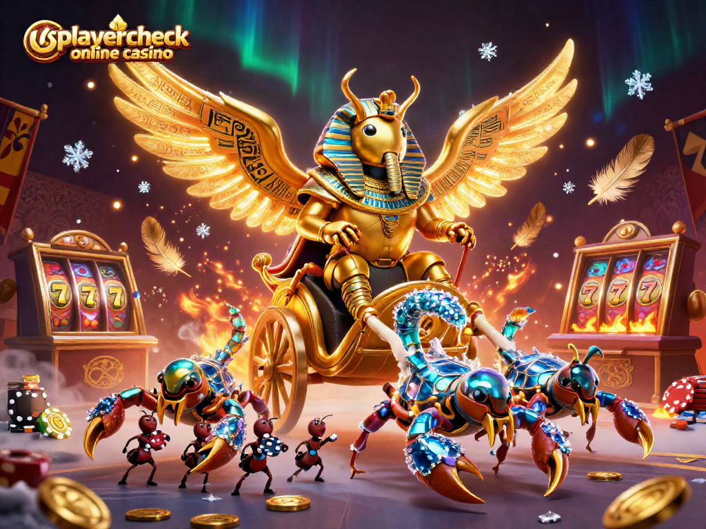 Experience thrilling action at usplayercheck online casino with vibrant casino characters and dynamic elements.
