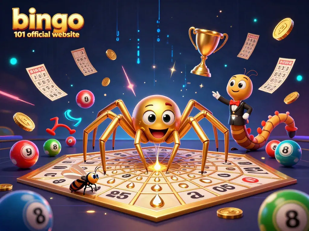 Bingo 101 official website showcases thrilling bingo experience with a vibrant and engaging scene.