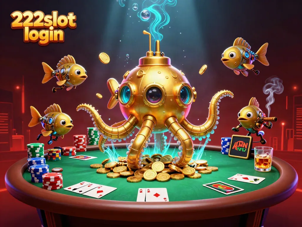 Menangkan permainan di 222slot login dengan ilustrasi kasino menarik yang penuh detail.