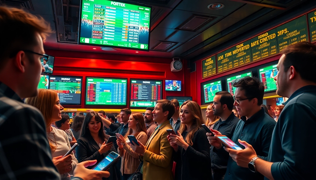 Engage in Sports Betting by exploring dynamic odds and live events in a lively setting.
