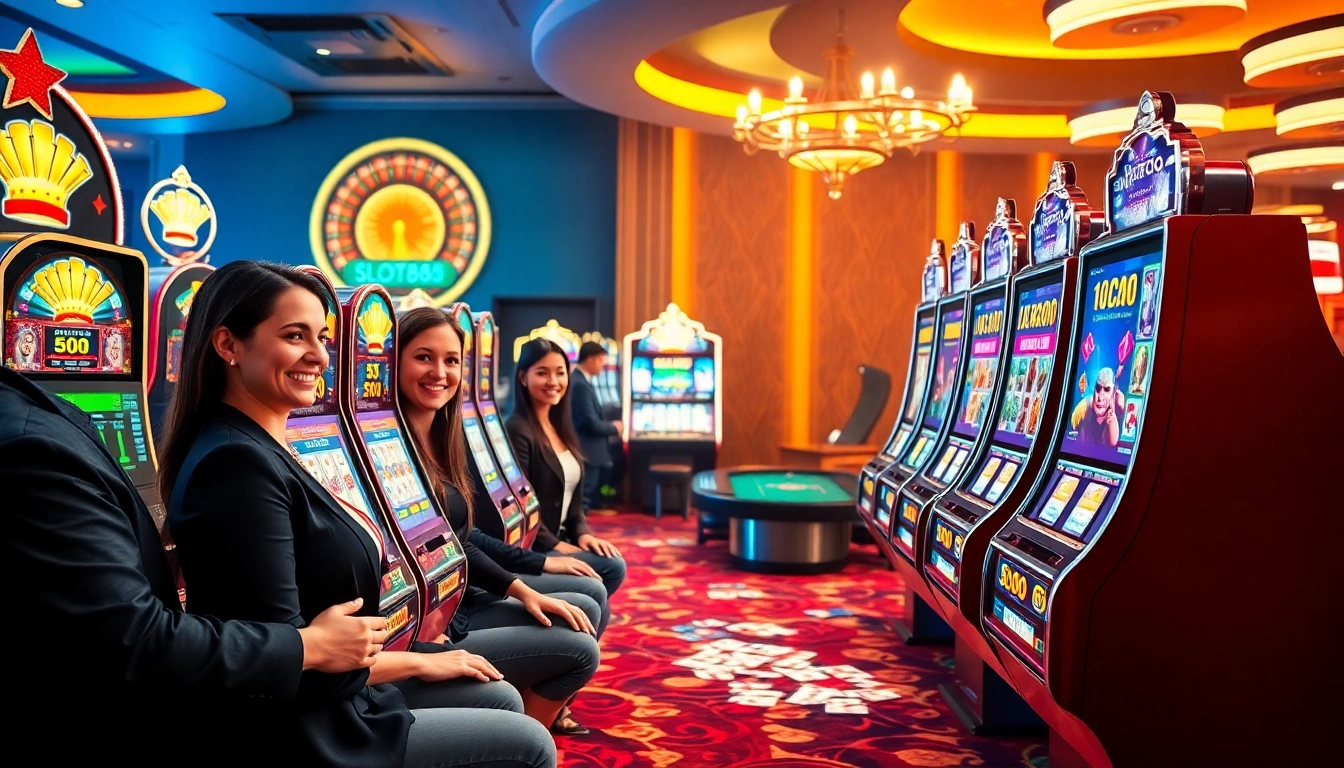 Experience the thrill of winning at slot88 with vibrant casino action.