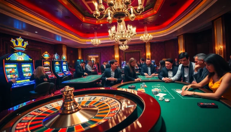 Experience the excitement of gambling at hay88 with vibrant casino tables and thrilling games.