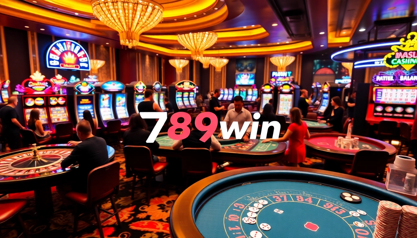 Experience the excitement of 789win with vibrant casino games and thrilling winnings.
