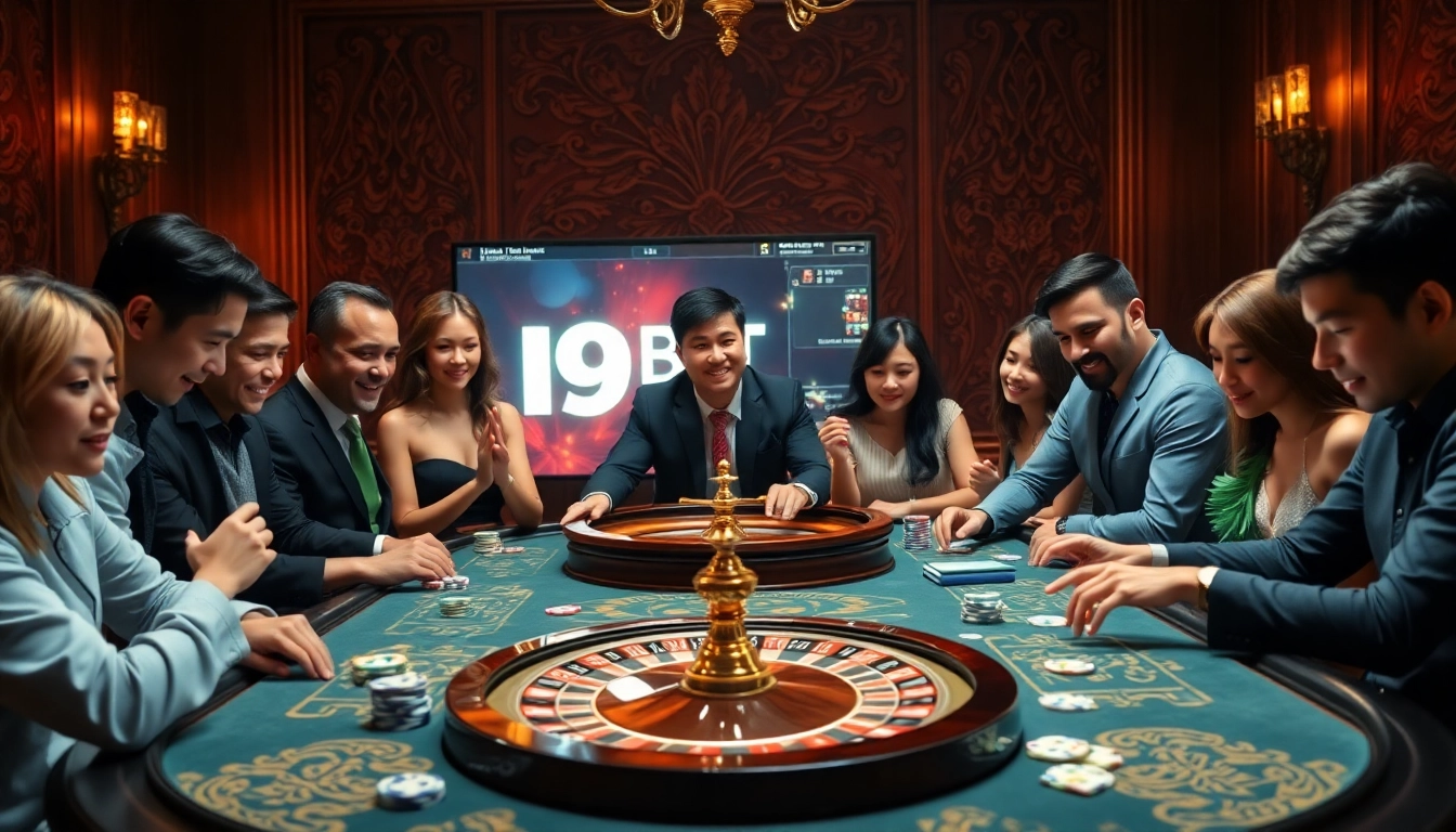 Experience the thrill of I9bet with vibrant casino gameplay and engaging gamblers.