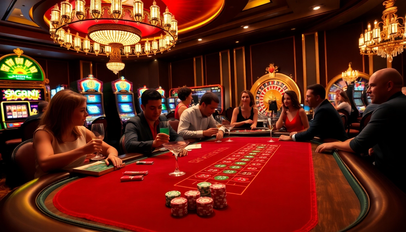 Experience the thrill of gambling at Go8's vibrant casino tables with exciting games and luxury.