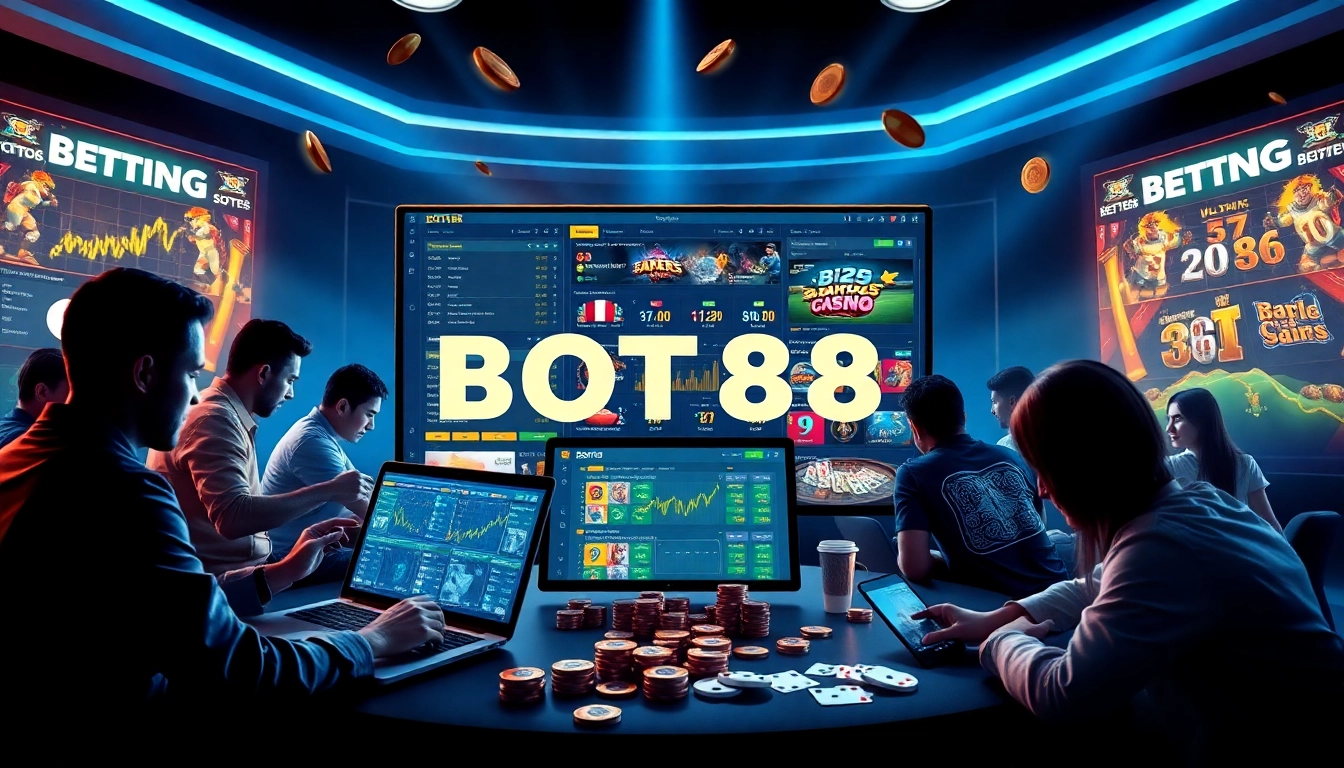 Experience the thrilling world of online gaming and betting with BOT88.