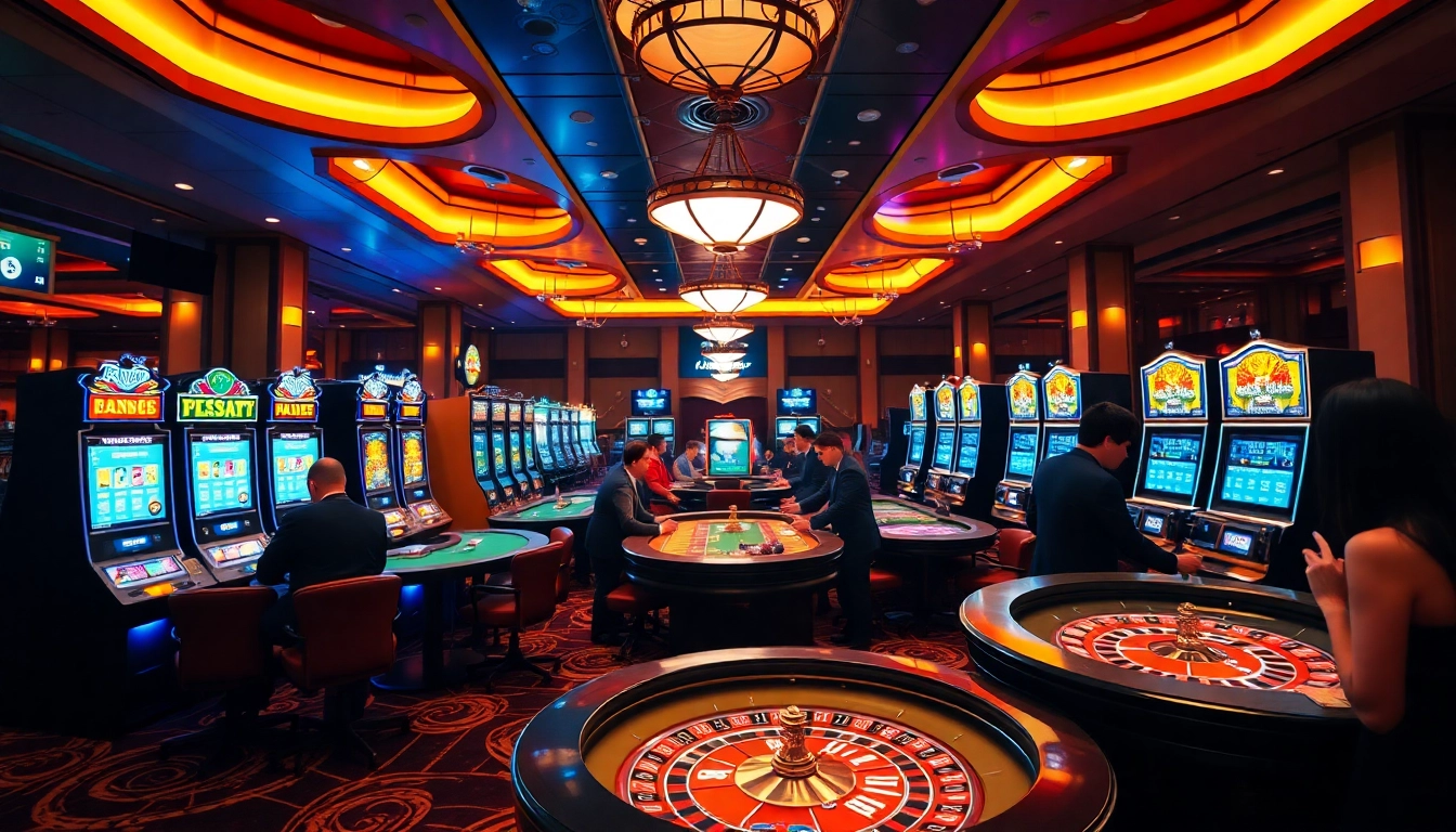 Experience the thrill of winning at https://king888.dev/ with professional dealers and vibrant gaming tables.