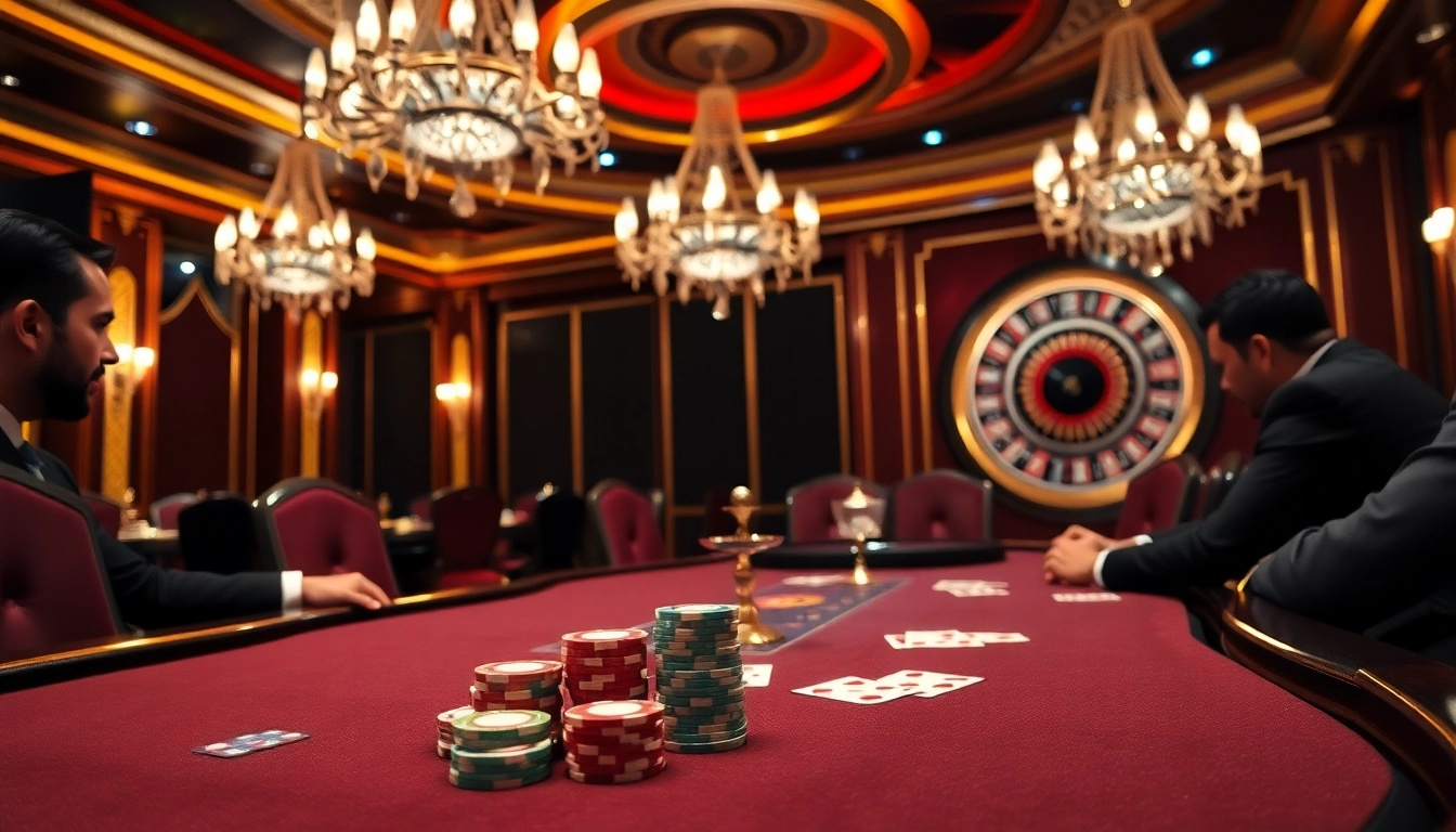 Experience the excitement of the hidden wiki themed casino with high-stakes poker and luxurious decor.