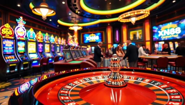 Experience the excitement of xn88 with elegant casino games and vibrant slot machines.
