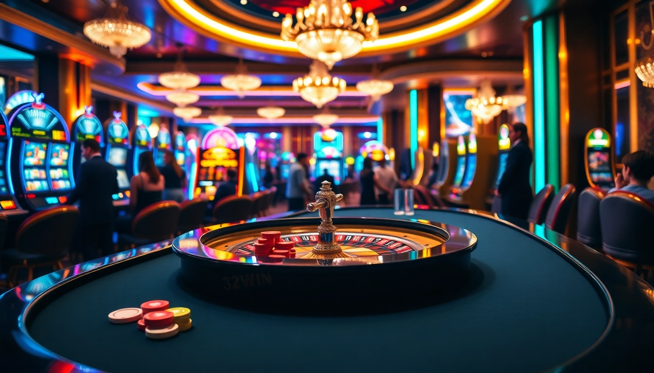 Experience the excitement at 32WIN with vibrant casino games and thrilling jackpots.