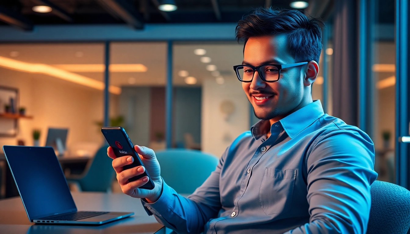 Engaging user logging into Đăng Nhập KUBET88 – Bước Đầu Chinh Phục Hành Trình Cá Cược on a mobile device.