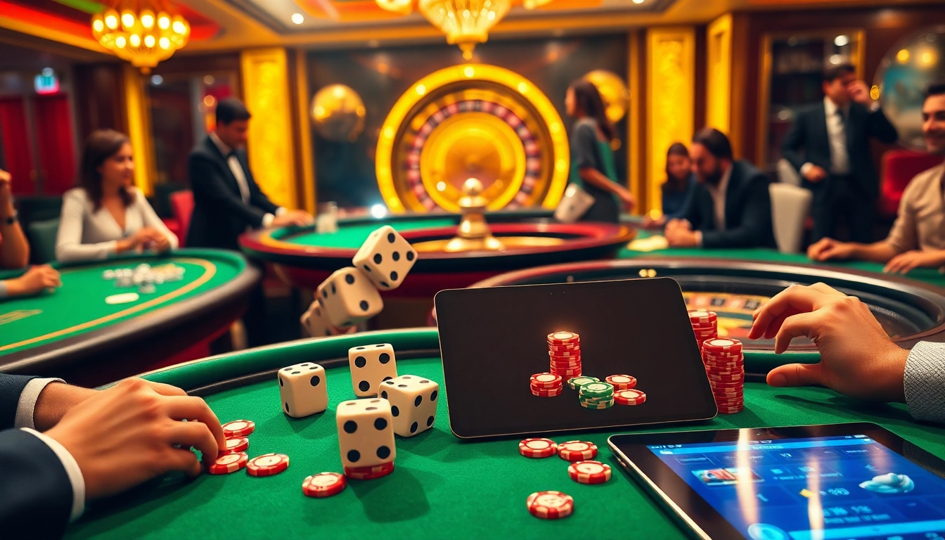 Experience the excitement of เว็บ soibet with vibrant casino tables and dynamic gaming action.