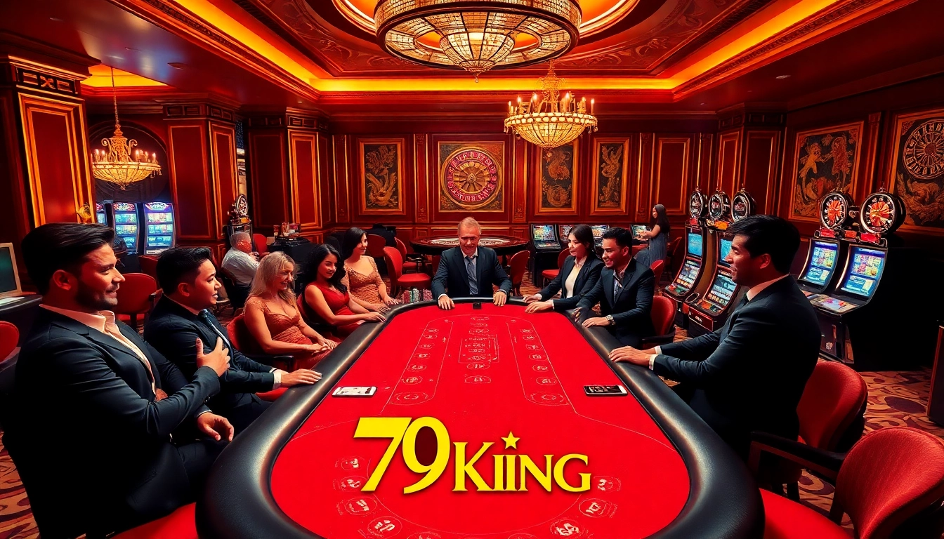 Experience the thrill of 79 King Casino with exciting poker and roulette action.