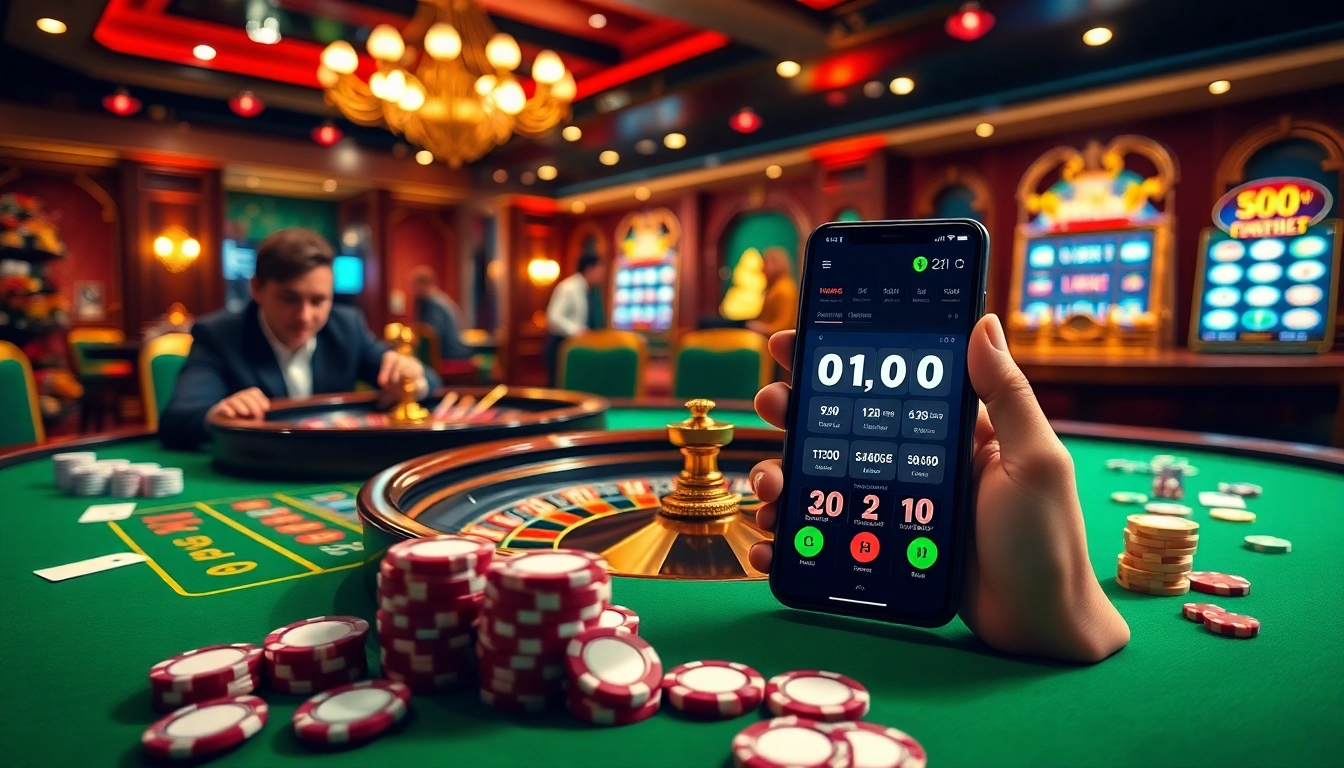 Players engaged with the 600bet platform in a luxurious casino setting filled with excitement and vibrant colors.
