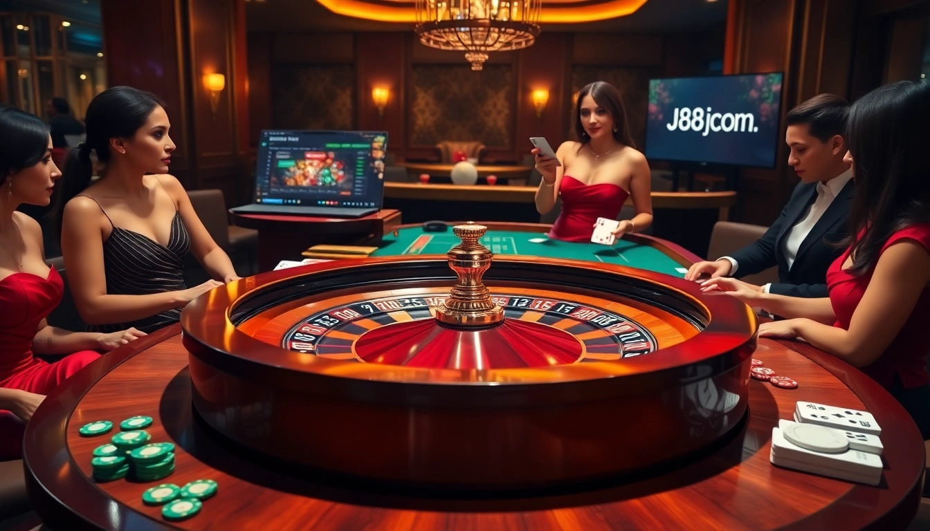 Experience excitement at the casino with https://j88com.live/ featuring vibrant gaming tables and professional dealers.