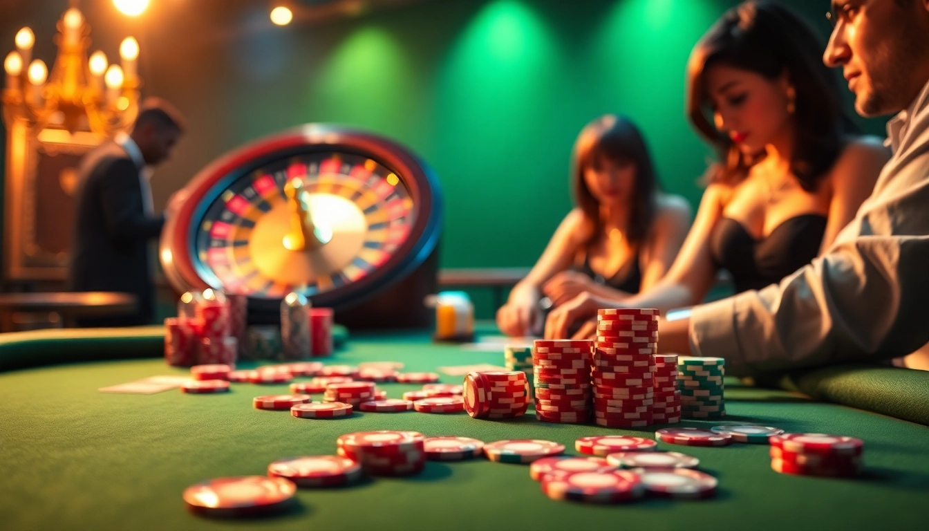 Experience the thrill of Vaoluoitv as you engage in a high-stakes poker game.
