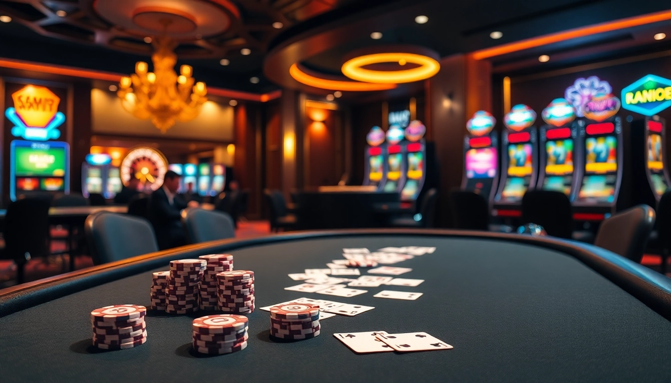 Players engaging in high-stakes poker at nhà cái XX88 casino.