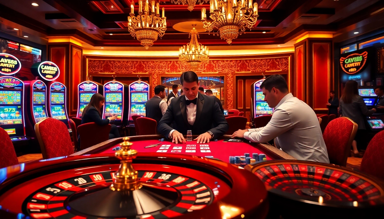 Ga6789 poker table scene showcasing excitement and luxury in a casino environment.