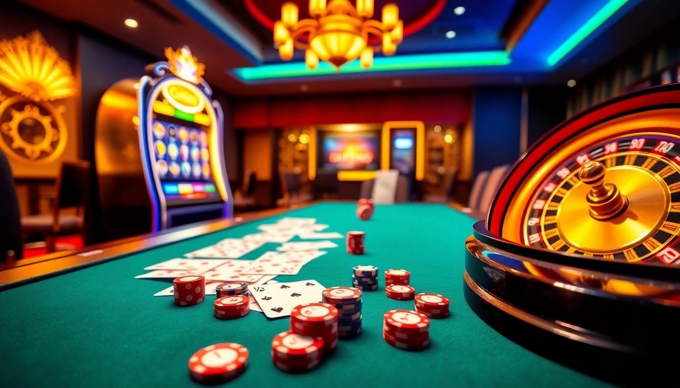 Experience the excitement of PG88 with vibrant casino tables and thrilling gaming interfaces.