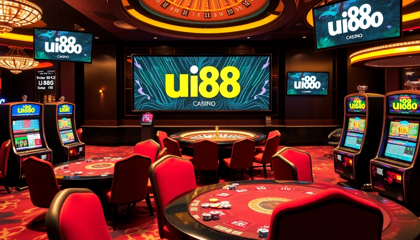 Experience the thrill of winning at uu88 with vibrant casino tables and exciting gaming options.