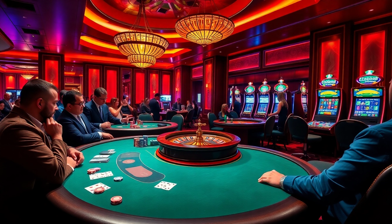 Experience thrilling moments at https://lu88bb.com/ through intense poker gameplay and vibrant casino atmosphere.