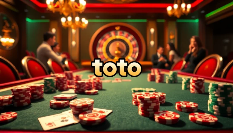 Rasakan aksi yang mendebarkan di toto slot dengan elemen kasino yang hidup dan suasana yang menarik.
