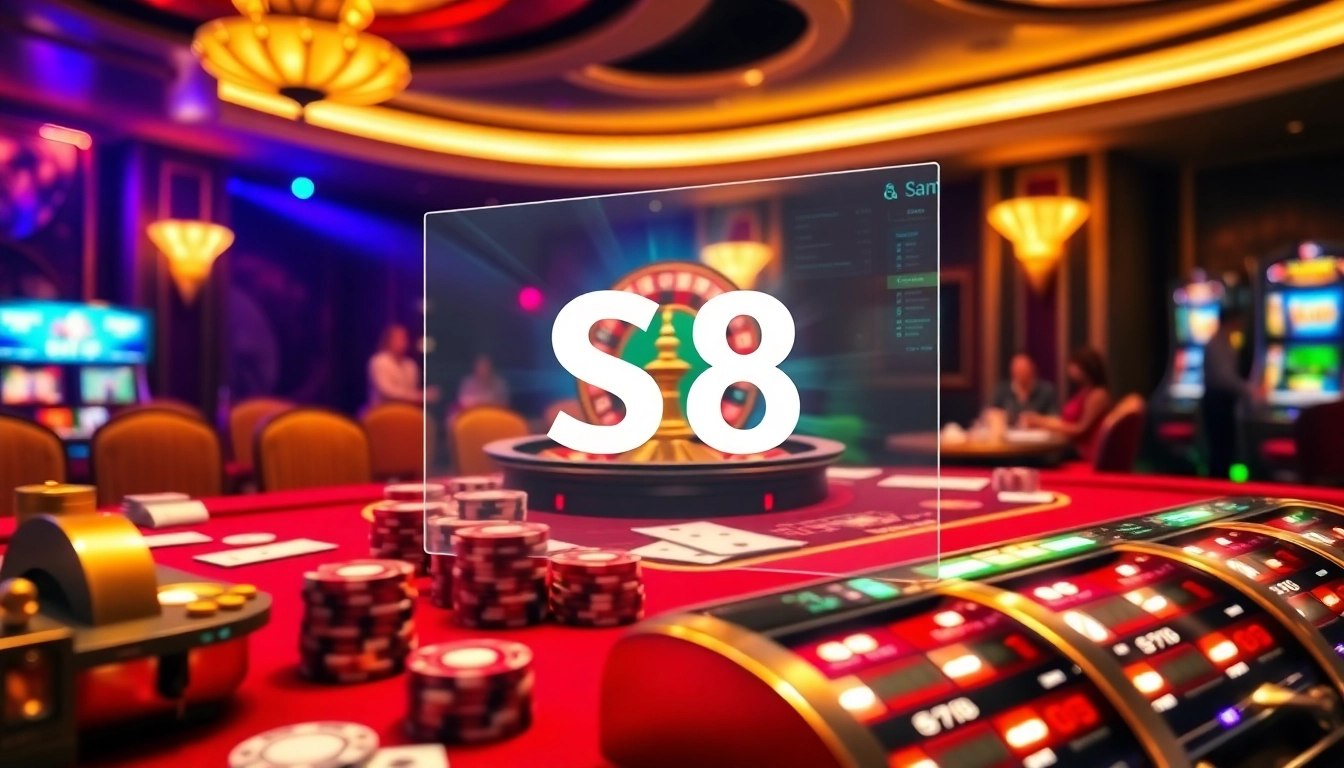 Experience the thrill of winning at S8 with exciting poker games and casino tables.