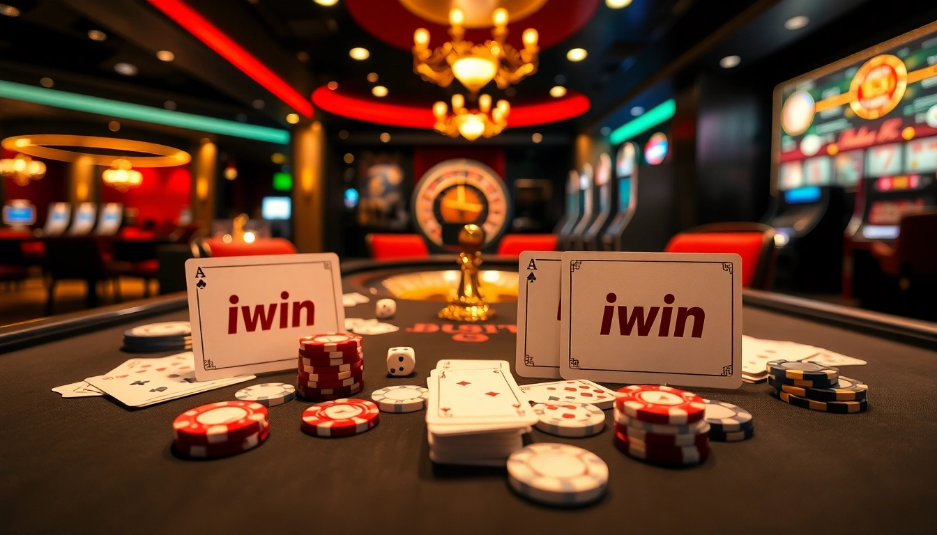 Experience high-stakes excitement at iwin with immersive casino games and dazzling decor.