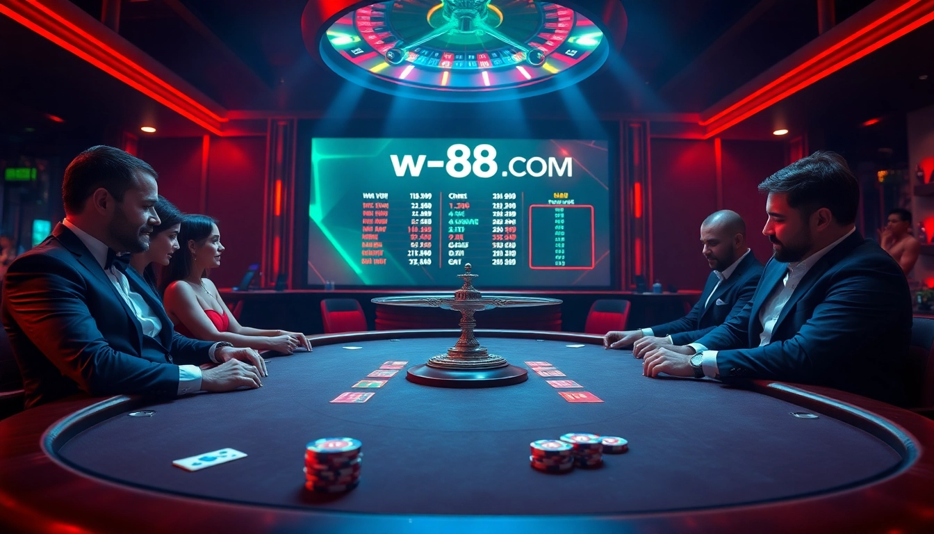 Experience luxury and excitement at w-88.uk.com with high-stakes poker and vibrant casino gaming.