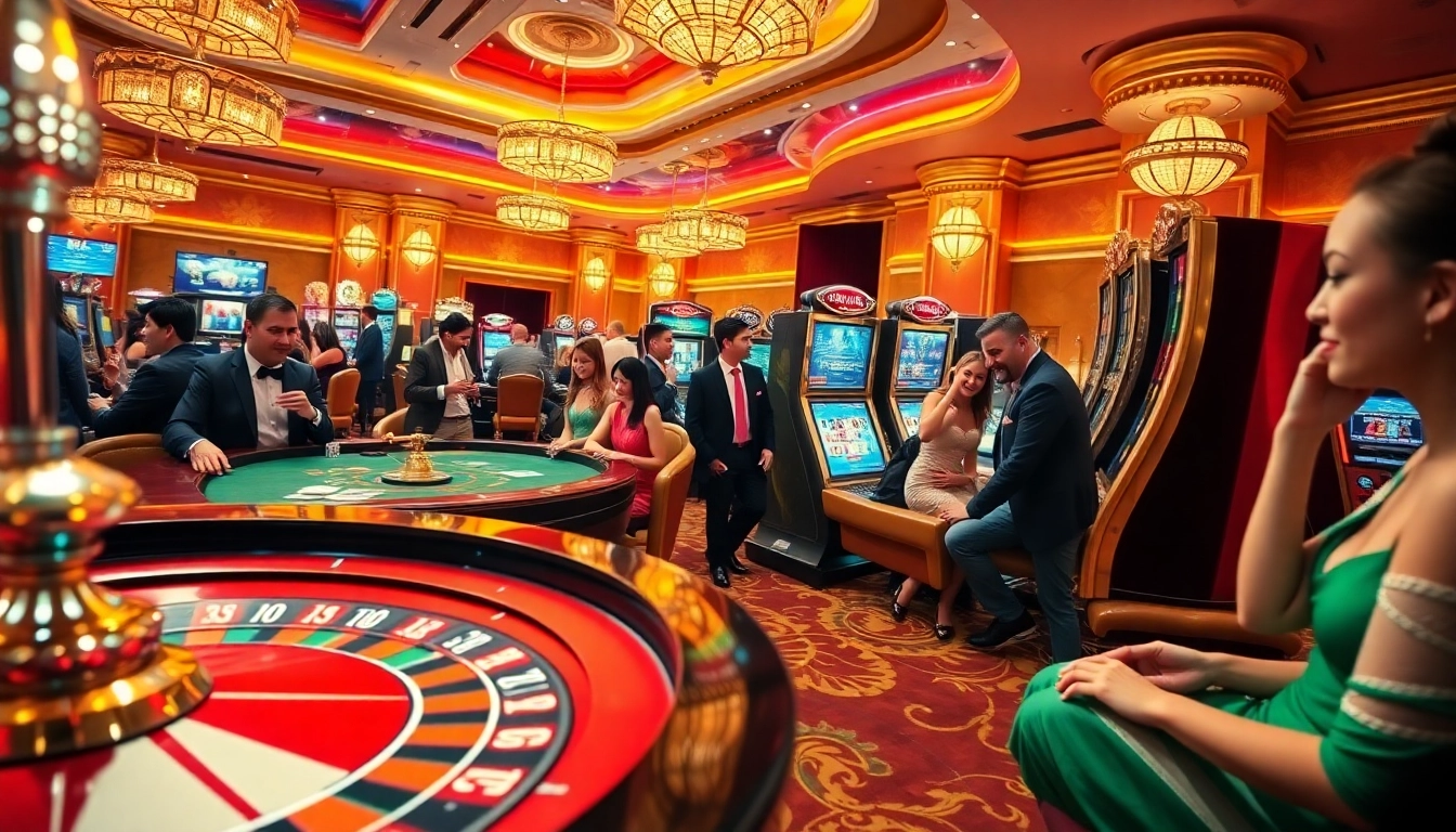 Players enjoying a thrilling game night at the casino with 789win cards and vibrant poker chips.