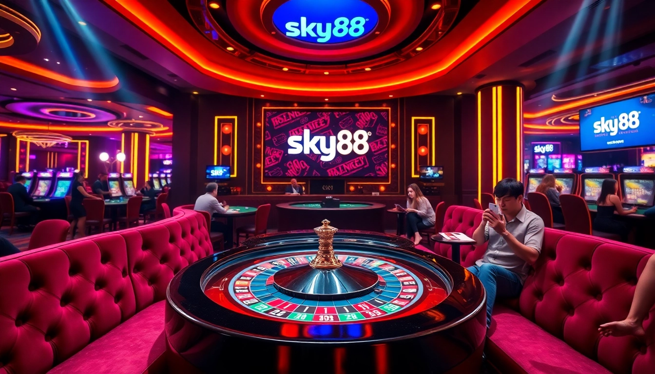 Join the excitement at Sky88 casino with vibrant games and thrilling betting experiences.