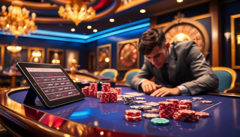 Experience the excitement of online gambling at https://new88.gold/ with luxurious casino scenes and thrilling games.