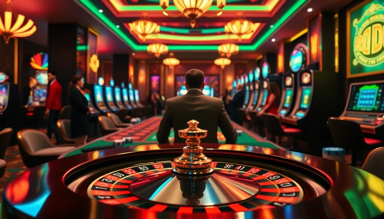 Experience the excitement of online gambling with the ee88 link đăng nhập at vibrant casino tables.