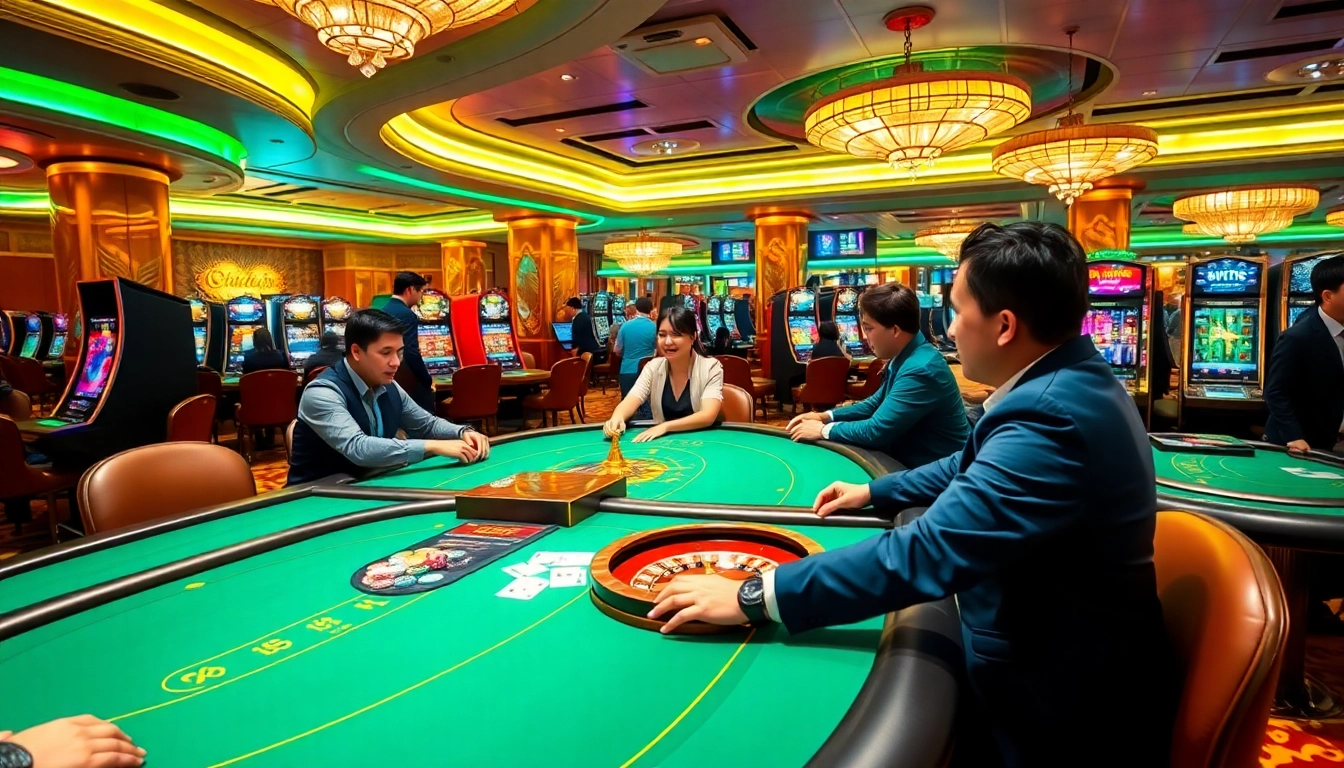 Experience the excitement of PG88 casino gaming with lively tables and thrilling game elements.