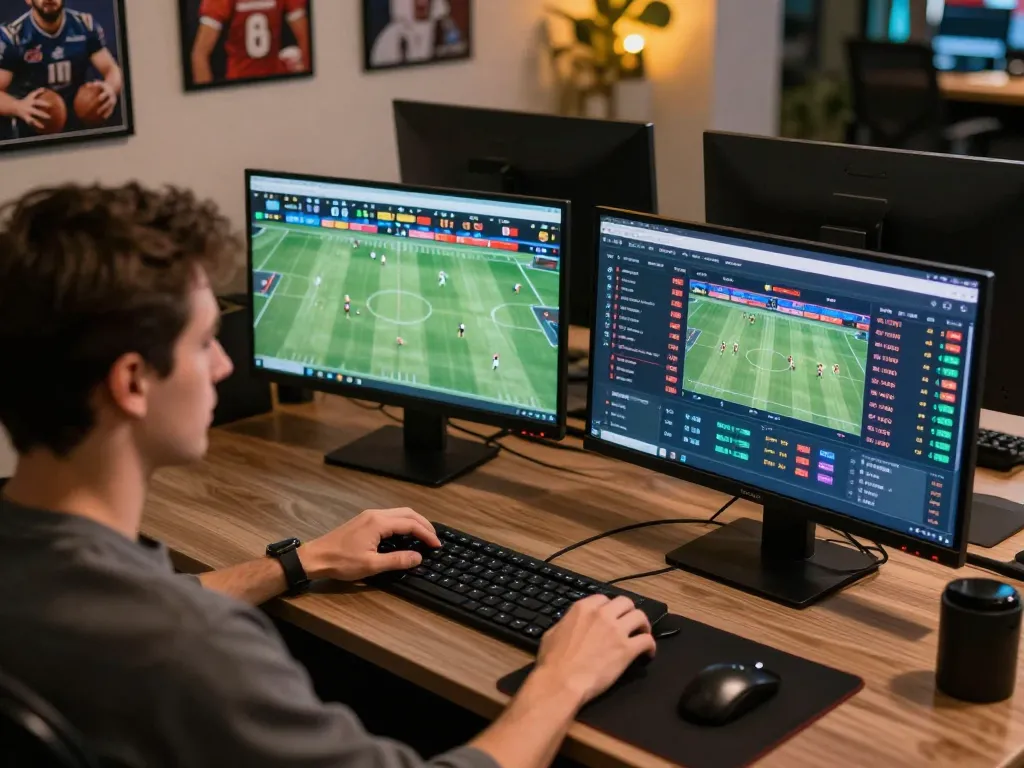 Engaging in sports betting on vb88, featuring an interactive betting interface with live odds