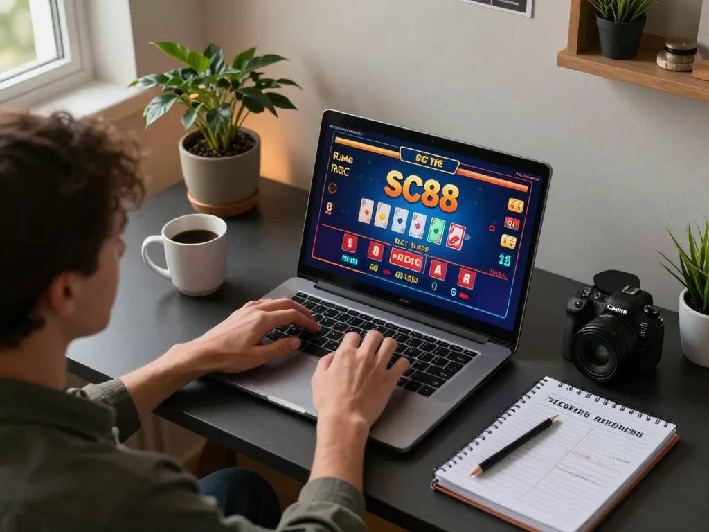 Experience strategic gameplay at SC88 with a lively online casino session and engaging betting interface.