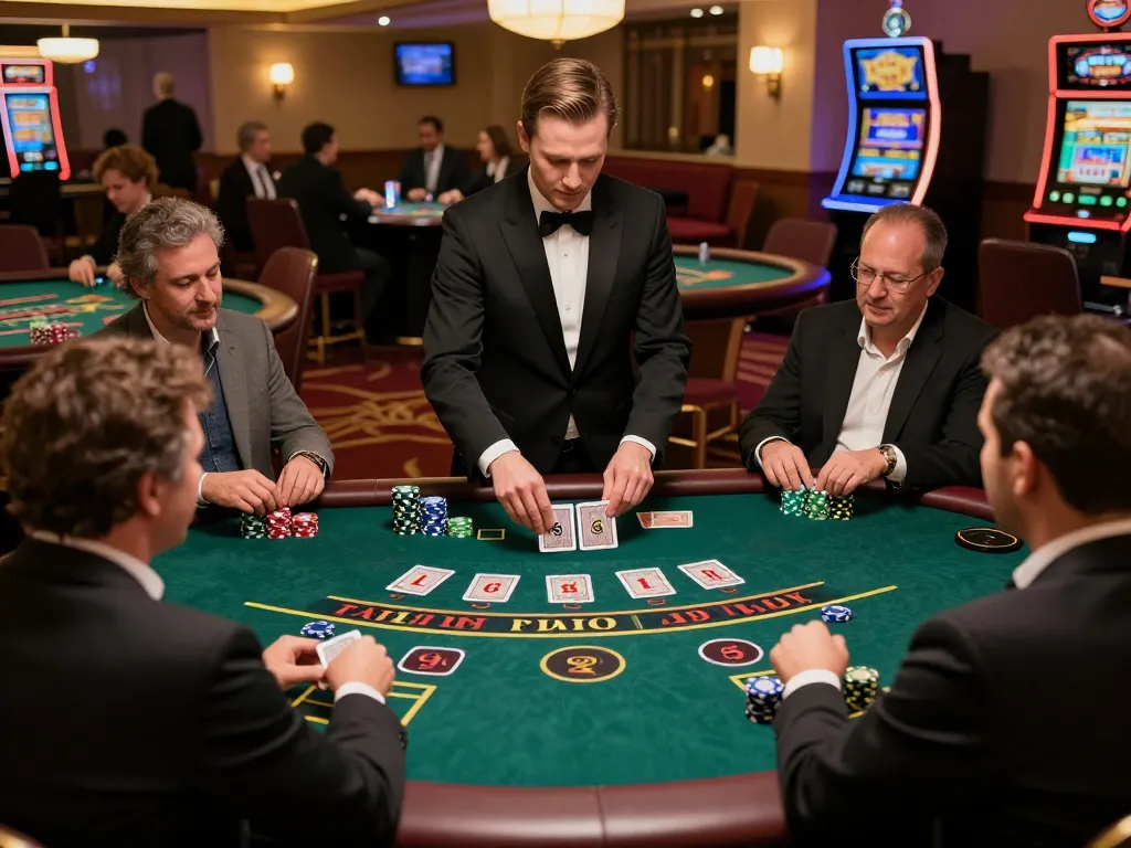 Join the excitement at nhà cái SIN88 while playing live dealer blackjack in a luxurious casino setting.
