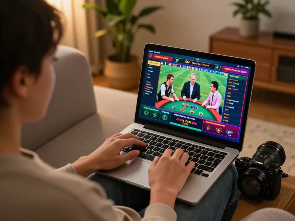 Engage in online casino gaming at home with Kuwin's vibrant gaming interface and comfortable atmosphere