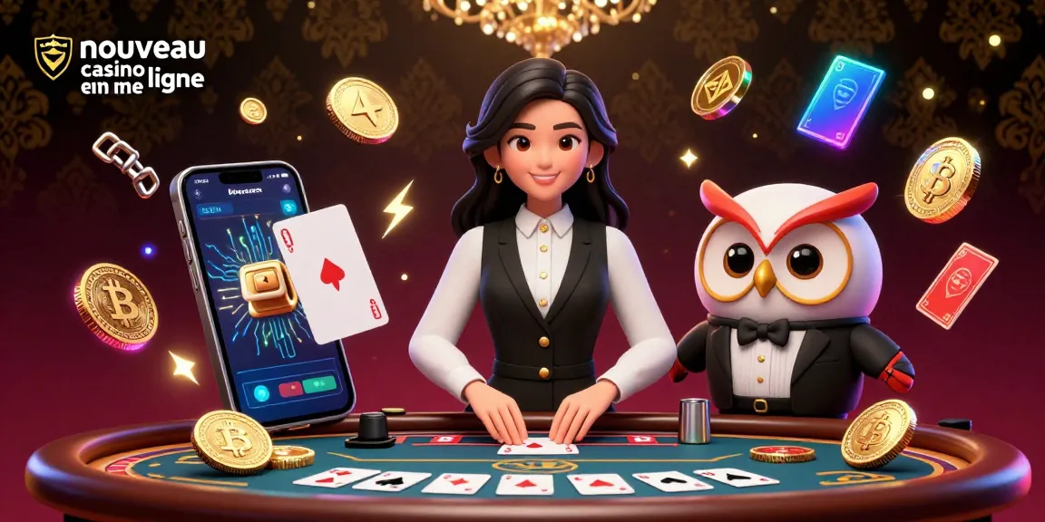 Rejoignez l'action au nouveau casino en ligne avec des croupiers dynamiques et des éléments de jeu vibrants.