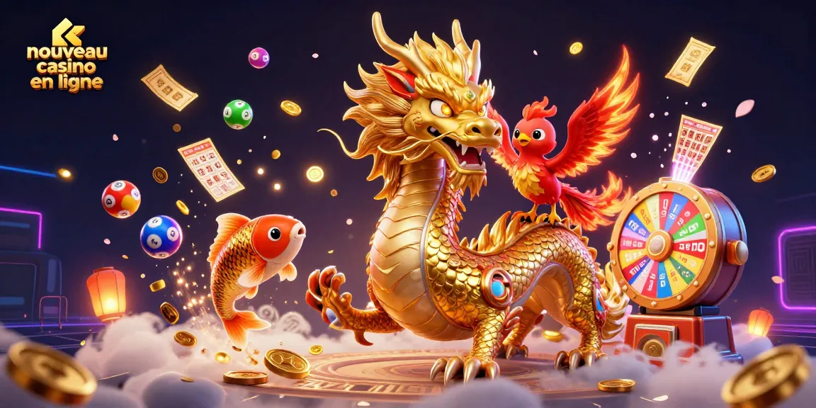 Experience the excitement of nouveau casino en ligne with vibrant characters and dynamic gaming elements.