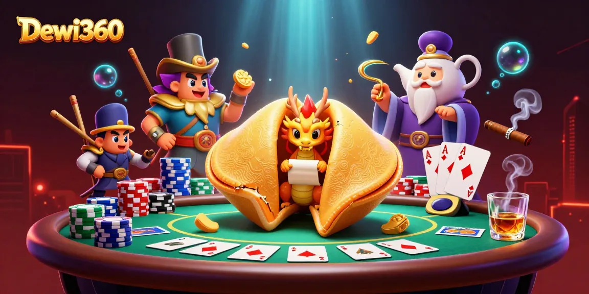 Permainan seru Dewi360 dengan slot mesin keberuntungan dan naga bijak dalam suasana kasino