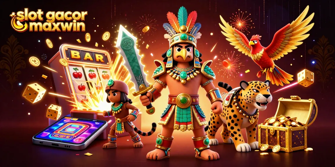 Playing as slot gacor maxwin champions in an explosive, vibrant casino scene.