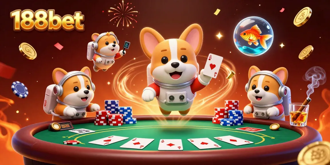 Menangkan permainan dengan 188bet dalam ilustrasi kasino luar angkasa yang menakjubkan.