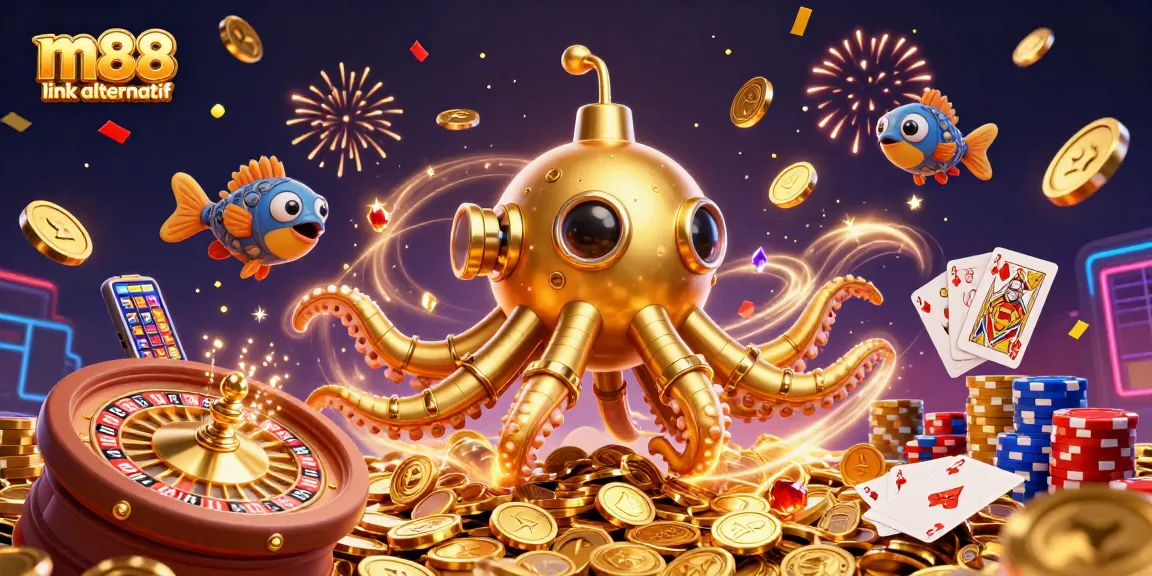 Interact with m88 link alternatif to discover thrilling wins amid vibrant casino elements.